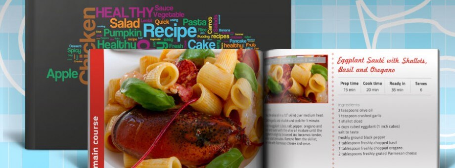 InDesign Recipe book template