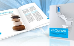 InDesign elegant corporate brochure template