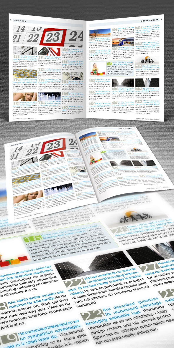calendar module for indesign indesign directory template