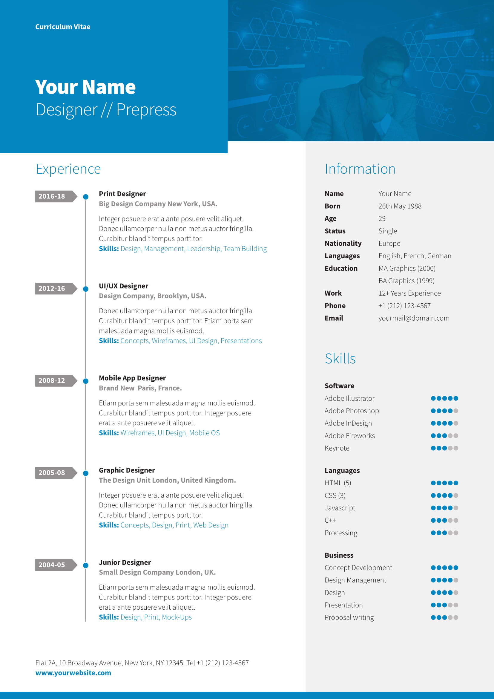 creative indesign resume 11creative indesign resume 22