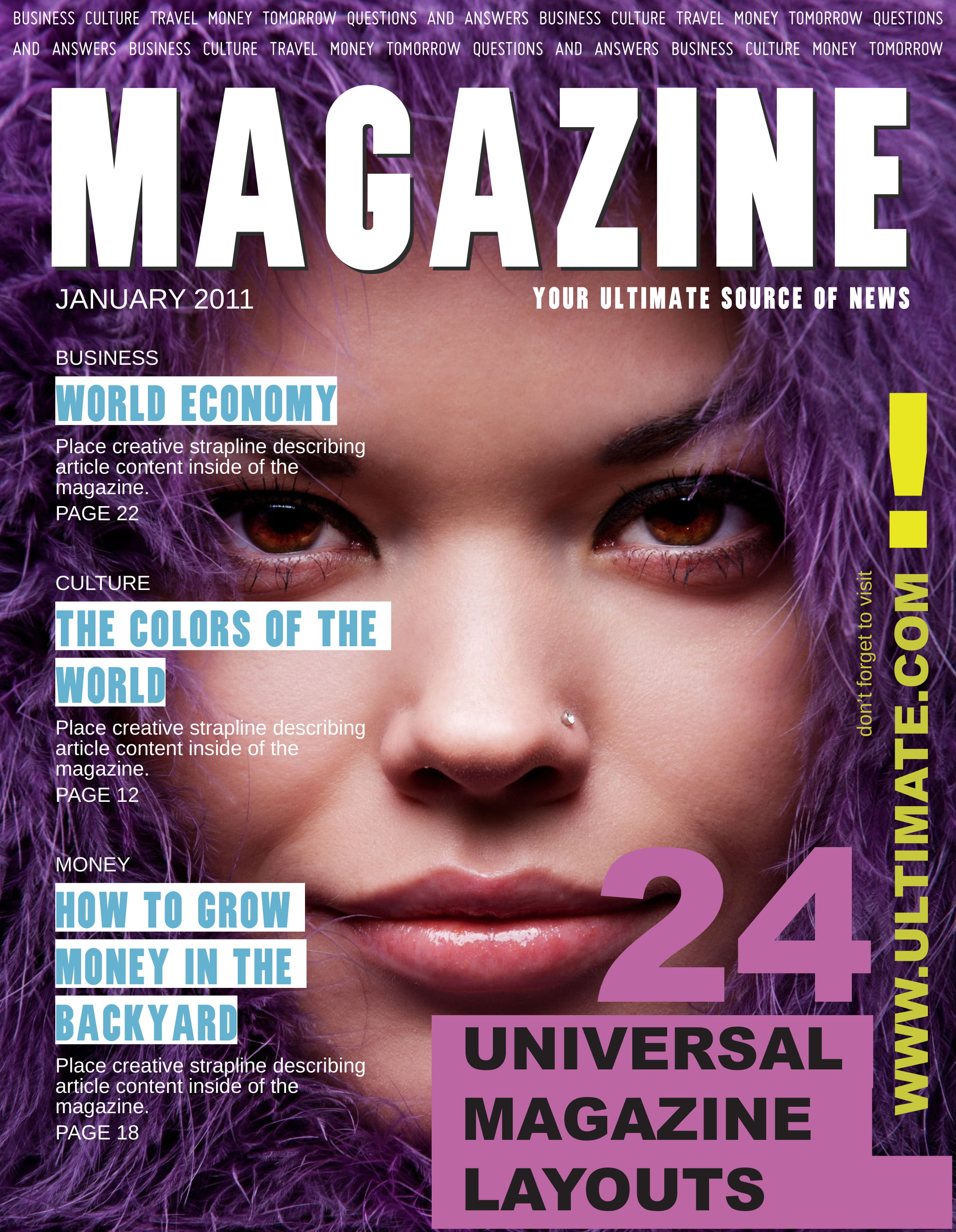 magazine article templates