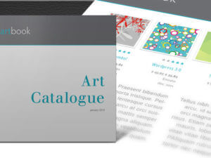 Art Catalogue template