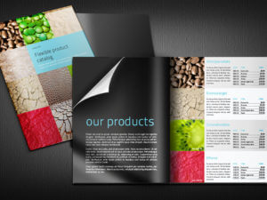 Flexible product indesign catalog template