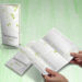 Green Swirls Tri-Fold Menu