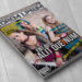 Grunge Music Magazine Cover