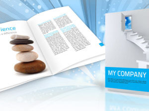 InDesign elegant corporate brochure