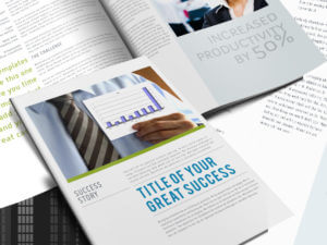 Success Story Case Study Brochure