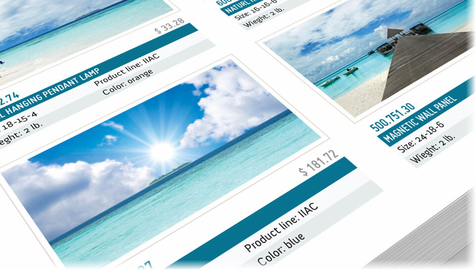 Easy Data Merge Catalog Template Automate your Catalog Creation