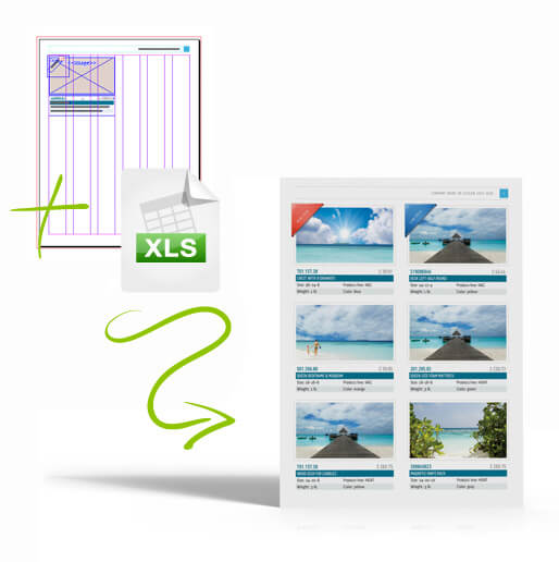 Easy Data Merge Catalog Template Automate your Catalog Creation